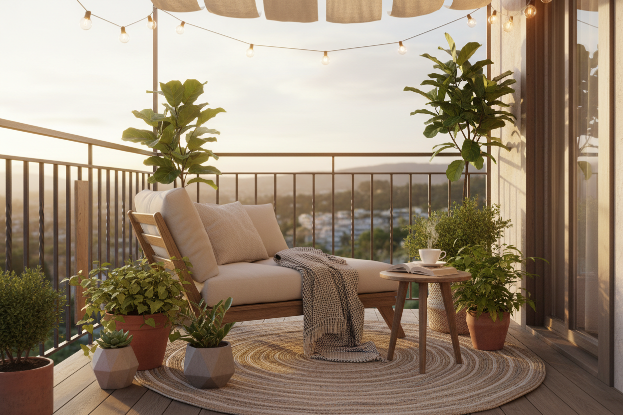 How to Create the Perfect Balcony Relaxation Spot