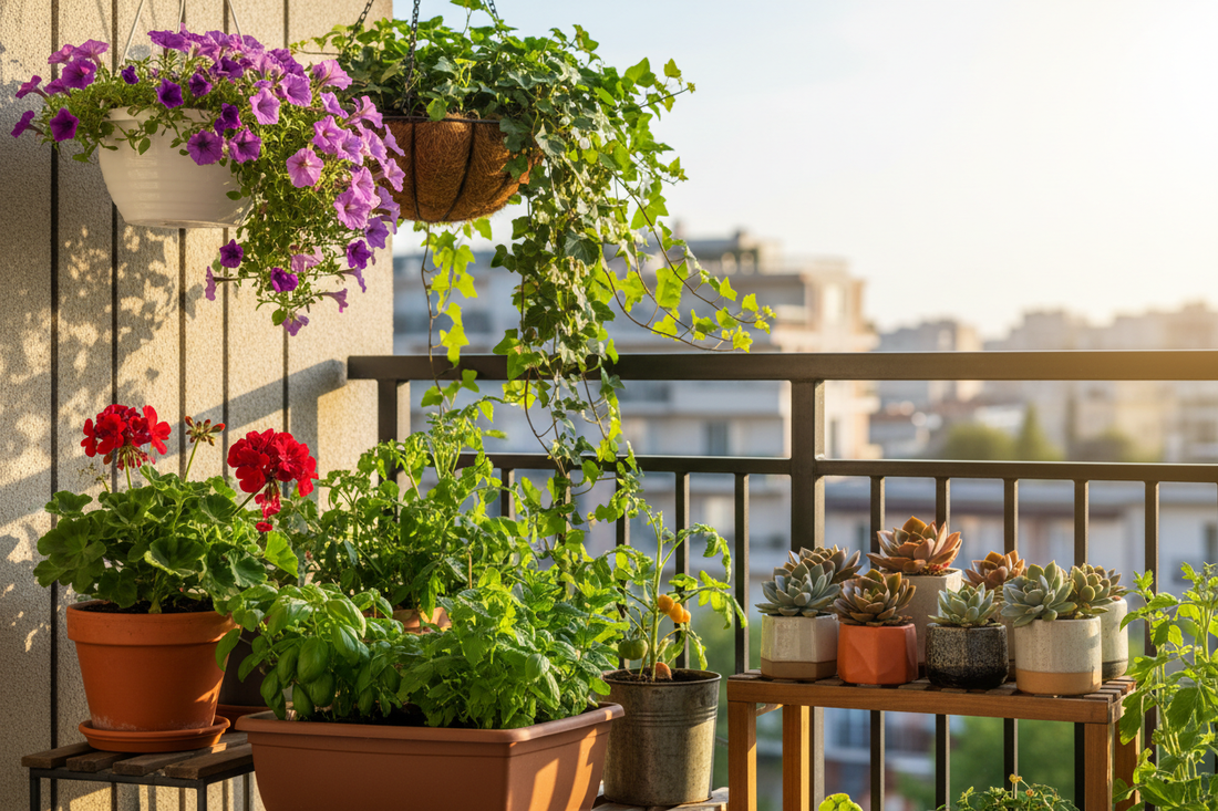 Top 7 Balcony Plants That Thrive in Apartments